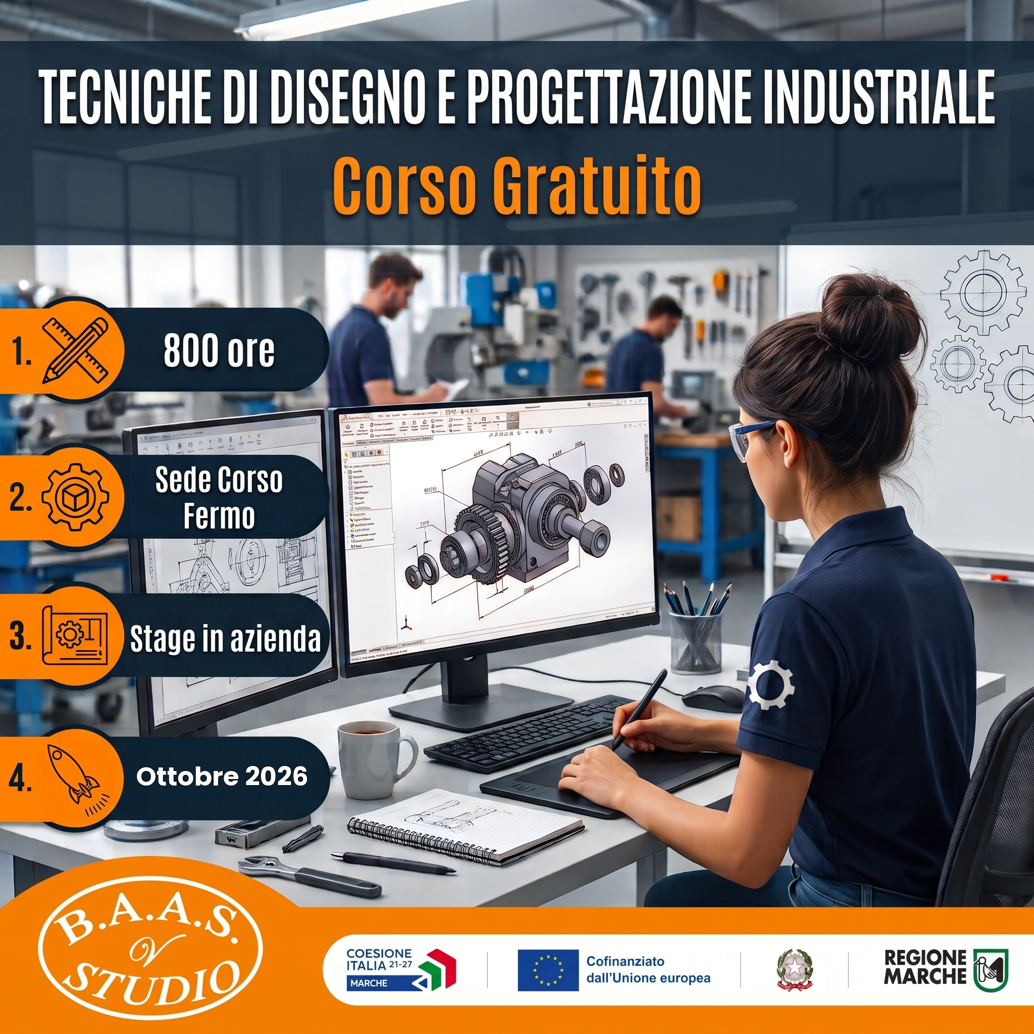 Corso IFTS di Tecniche di disegno e progettazione industriale